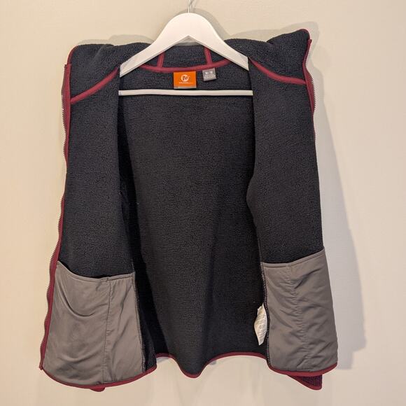 Merrell Select Regulate Jacket Knit Fleece Lined Full Zip Hood Layer - Size M - Picture 3 of 10
